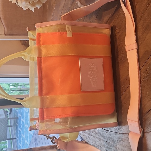 Marc Jacobs Yellow and Pink Tote Bag - Picture 11 of 11
